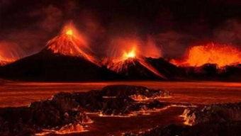 火山爆发恐龙灭绝视频