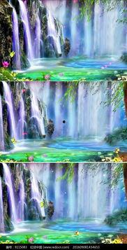 河流视频素材,视频素材中的自然画卷